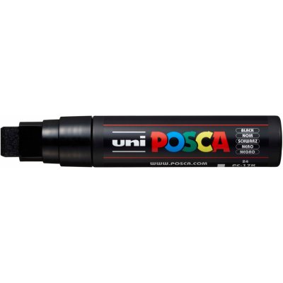 Posca Univerzální akrylátový popisovač s extrémně širokým, rovným hrotem 15 mm Černá PC-17K – Zboží Mobilmania