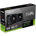 Asus DUAL-RTX4070-12G 90YV0IZ3-M0NA00 – Hledejceny.cz