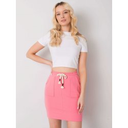 Tepláková sukně s kapsami -fa-sd-6205.76p pink