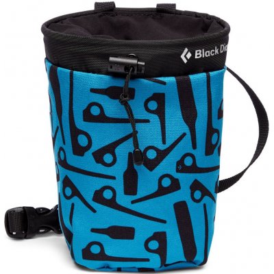 Black Diamond Gym Chalk Bag biner black print M/L