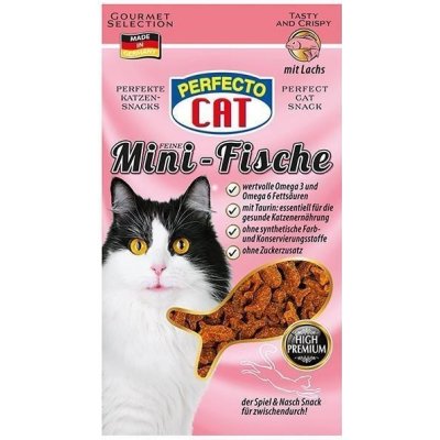 Perfecto Cat Feine Mini-Snack s Lososem 50 g – Zbozi.Blesk.cz