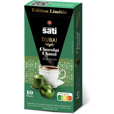 Café Sati Chocolat Chaud DUBAI STYLE 10 kapslí – Hledejceny.cz