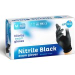 SOFTCLINIC Nitril černé nepudrované 100 ks – Zboží Dáma