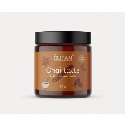 ŠUFAN Chai latte bez cukru 30 g – Zbozi.Blesk.cz