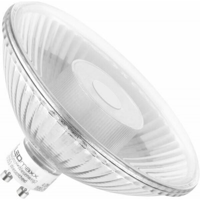 NCC-Licht LED QPAR111 6,5W GU10 465lm 2700K flood 24° Teplá bílá žárovka – Hledejceny.cz