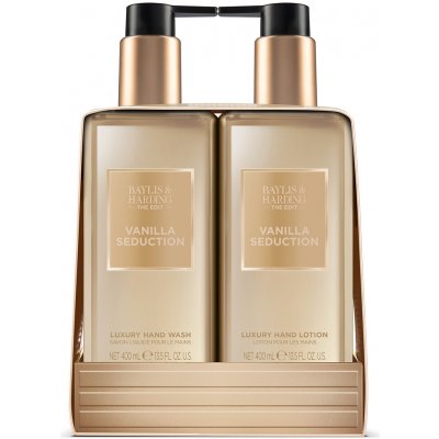 Baylis & Harding The Edit Baylis & Harding The Edit Vanilla Seduction tekuté mýdlo na ruce 400 ml + Baylis & Harding The Edit Vanilla Seduction mléko na ruce 400 ml kosmetická sada – Hledejceny.cz