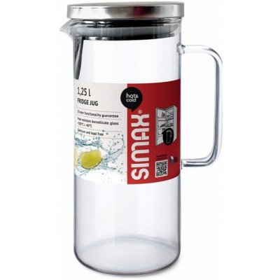 SIMAX džbán 1,25l s víkem NR FRIDGE (2542/MET) – Hledejceny.cz