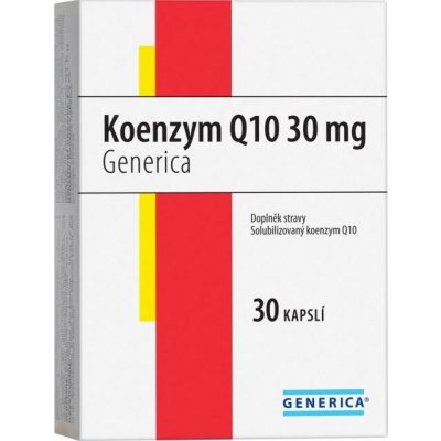Generica Koenzym Q10 30 mg 60 kapslí