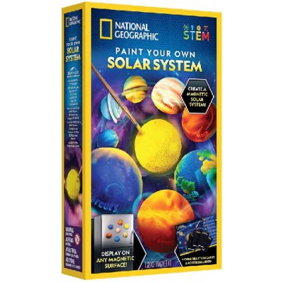 National Geographic Paint Your Own Solar System Magnets – Hledejceny.cz