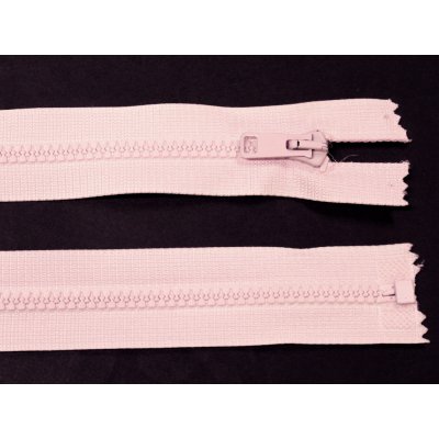 Kostěný zip no.5 rozepínací 75cm bundový color: 533 baby pink – Hledejceny.cz