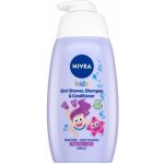Nivea Kids 2in1 Shower & Shampoo jemný sprchový gel a šampon 2 v1 500 ml – Zboží Dáma
