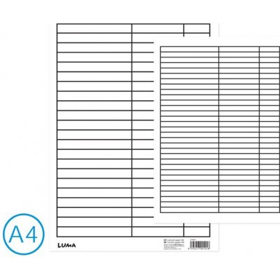 Školní lenoch papírový A4 linka/linka – Zboží Mobilmania