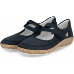 Rieker dámské baleríny 44859-14 modrá – Zbozi.Blesk.cz