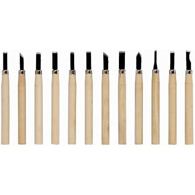Mini dláta na dřevo sada 12ks KREATOR KRT461002 – HobbyKompas.cz