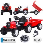 Joko PA0234 elektrický traktor s přívěsem červená – Zboží Mobilmania