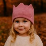 Čelenka korunka s vyšitím MONOGRAMU pro dítě S vyšitím iniciálu Růžová – Hledejceny.cz