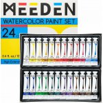 Meeden sada akvarelových barev 24x12ml – Sleviste.cz