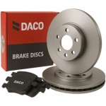 DACO Brzdy kotouče a desky zadní RENAULT GRAND SCÉNIC II - s ložiskem