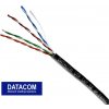 síťový kabel Datacom UTP drát Cat. 5e 100m OUTDOOR