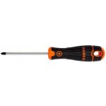 Šroubovák křížový Pozidriv BahcoFit PZ2 6.0x125mm, 97g - BA-B193.002.125 – Hledejceny.cz