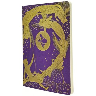 Paperblanks Sešit Violet Fairy A4 linkovaný – Zboží Mobilmania