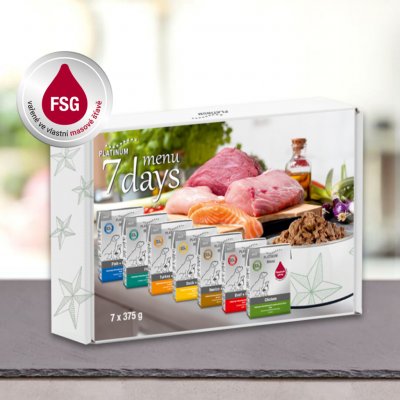 Platinum Natural 7days Menu box 7 x 375 g – Sleviste.cz