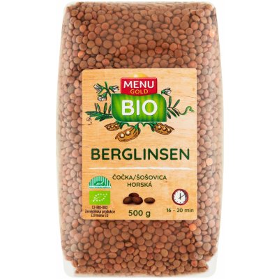 Menu Gold BIO čočka horská 0,5 kg – Zboží Dáma