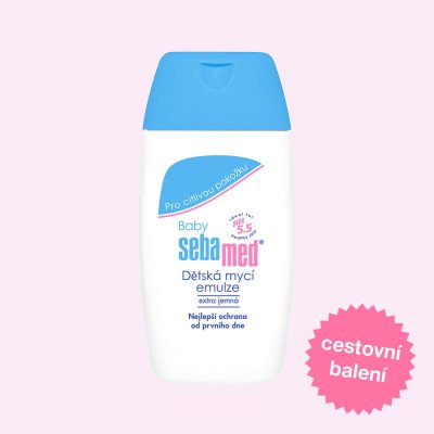 Sebamed dětská mycí emulze extra jemná 50 ml – Zbozi.Blesk.cz