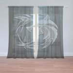 Sablio Záclony Zaklínač V lese: 2ks 150x250cm – Hledejceny.cz