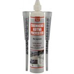 Den Braven 74014SL Chemická kotva POLYESTER SF Silver line, kartuše 300 ml, šedá