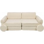 Play Sofa Velká dětská rozkládací pohovka Premium Bearly Krémová – Sleviste.cz