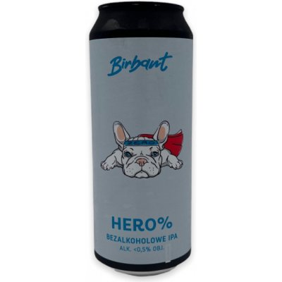 Hero% nealkoholická IPA 0,5 l (plech) – Zbozi.Blesk.cz