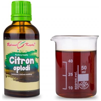 Bylinné kapky Citron oplodí tinktura TCM Pavlovy bylinné kapky 50 ml – Hledejceny.cz