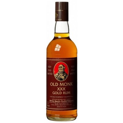 Old Monk XXX Gold Rum 37,5% 0,7 l (holá láhev)