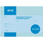 Optys 1036 Jednoduchý výdajový pokladní doklad – Zboží Dáma Optys 1036 Jednoduchý výdajový pokladní doklad – Zboží Dáma