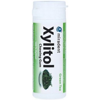 Miradent Xylitol žvýkačky, zelený čaj, 30ks