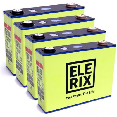 ELERIX LiFePO4 100 Ah 3.2V 1C pack 4 ks – Zboží Živě