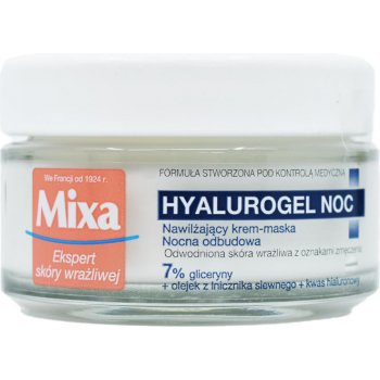 Mixa Hyalurogel Night Cream Mask 7% 50 ml