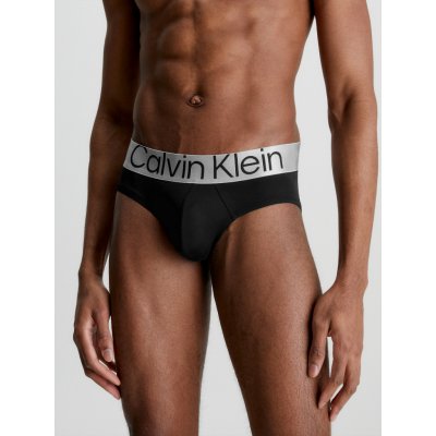 Calvin Klein pánské slipy 3 Pack Briefs Steel Micro 000NB3073A7V1 černá – Zboží Mobilmania