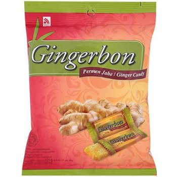 Indonésie Gingerbon zázvorové bonbony 125 g