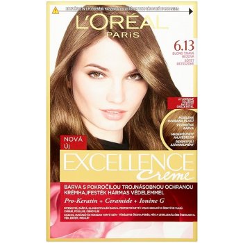 L'Oréal Excellence Creme 6.13 blond tmavá béžová