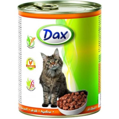 Dax kousky Cat DRŮBEŽÍ 12 x 830 g
