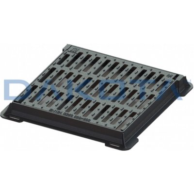 Dakota Litinový rošt 500 x 500 mm – Zboží Dáma
