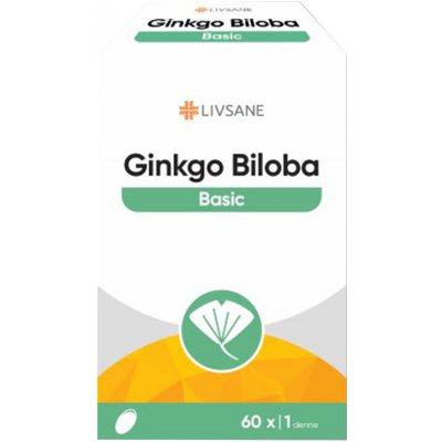LIVSANE Ginkgo Biloba Basic 60 kapslí – Hledejceny.cz