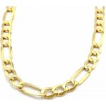 B&B Goldinvestic Zlatý řetízek figaro hrubý N5142-585/1000 – Zboží Dáma B&B Goldinvestic Zlatý řetízek figaro hrubý N5142-585/1000 – Zboží Dáma