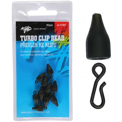 Giants fishing Rychlovýměnný klip s převlekem Turbo Beads 10ks – Sleviste.cz