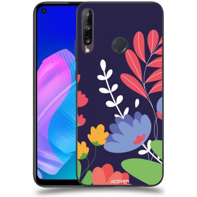 Pouzdro ACOVER Huawei P40 Lite E s motivem Colorful Flowers – Zboží Mobilmania
