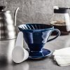 Hario Dripper V60-02 Ceramic Indigo Blue