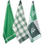 HOME ELEMENTS Zelené listy 50x70cm 3 ks – Zboží Dáma