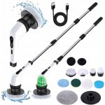 Cleamzy Elektrický rotační kartáč na čištění BEZDRÁTOVÝ MOP 9v1 – Zboží Dáma